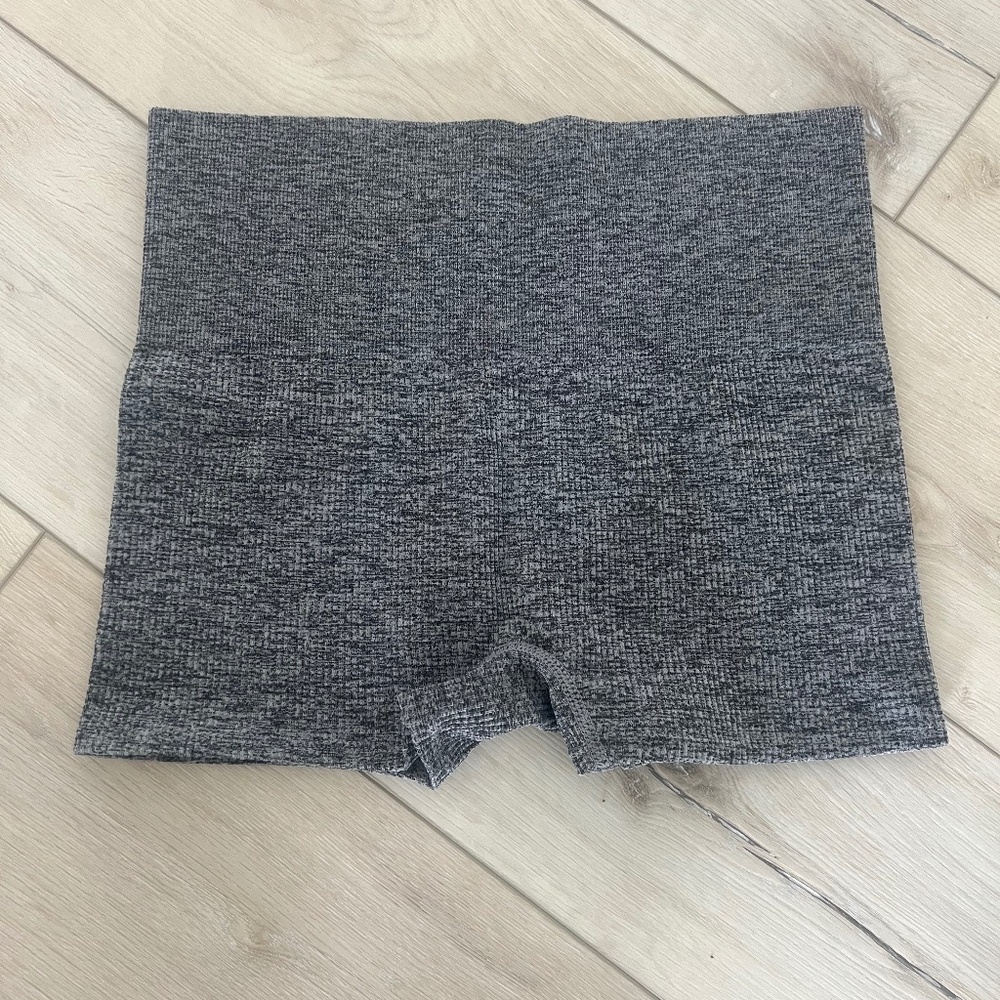Colsie Seamless Gray Shorts Medium